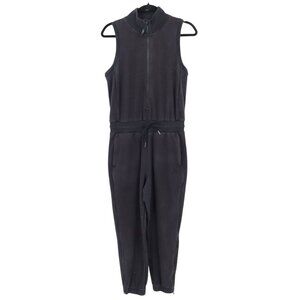 Athleta Legend Triumph Jumpsuit Womens S Black‎ Activewear Sporty Athleisure Mod